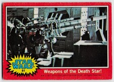 1977 Topps Star Wars #81 Weapons of the Death Star Red Series 2 Vintage picture