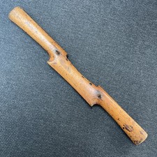 Vintage Wooden 11 inch Spoke Shave in beautiful wood with age patina picture