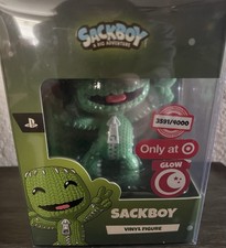 Youtooz PlayStation SACKBOY Glow In The Dark Target Vinyl Figure 3592/4000 NEW picture