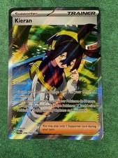 Pokemon Card Kieran 206/167 Twilight Masquerade Full Art Trainer NM picture