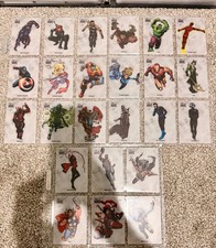 2023 2024 Upper Deck Marvel Flair Carved Complete Set Wolverine Doom Deadpool picture