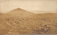 H80/ Cripple Creek Colorado RPPC Postcard c1910 Birdseye View Homes 161 picture