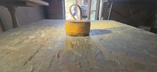 Antique 19th C Victorian Birch Bark Snuff Tobacco Box Folk Art Carved picture