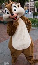 DISNEYLAND CHIP & DALE CHIPMUNK CAST MEMBER CHARACTER COSTUME FOOT picture