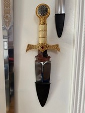 Claymore Gold Edition Highlander Official Dagger H0508 by Marto of Toledo Spain picture