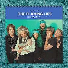 The Flaming Lips 2027 Wall Calendar 12 Month Celebrity Photo Fan Collectible picture