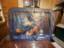 Batman Forever Child's Snack And Play Tray Folding Legs Sealed Vintage picture