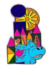 Disney Attraction Alphabet Mystery Series Pin 2026 Letter “I” It’s A Small World picture