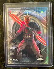 Topps Chrome 2026 Star Wars Maul Shadow Lord /77 picture