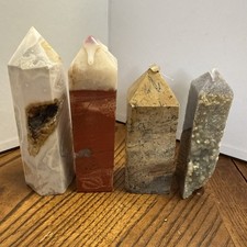 Mixed Materials Small Towers Lot. 4 Included picture