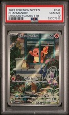 Charmander 044 PROMO PSA 10 - Obsidian Flames ETB - Pokemon Card Game picture