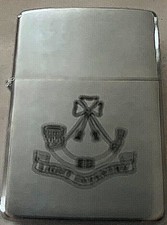 Ultra Rare Military Light Infantry Zippo Lighter picture