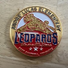 Andre Lucas Elementary “Leopards” Fort Campbell Kentucky Coin picture