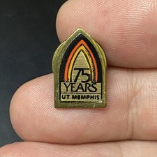 Vtg UT Memphis 75 Years Lapel Pin University Tennessee   picture