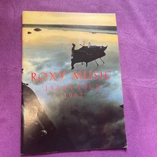 ROXY MUSIC Japan Tour 1983 Official Program Pamphlet Rare Vintage Collectible picture