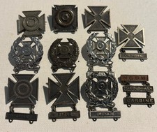 Lot Of Vintage US Army Marksman Sharpshooter Badges Military Insignia Pins  picture