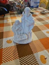 Vintage DICKSON Nativity Figurine White Porcelain  picture