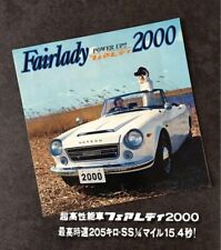 1967 Datsun Fairlady 2000 Sr311 Original Catalog Bb Used JPN picture
