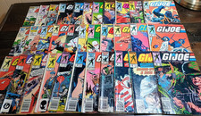 Lot of 33 G.I. Joe Marvel Comic Books NO COLLECTIBLE VALUE POOR CONDITION picture