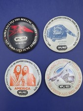 WPLJ Dr Pepper Central Park Buttons America, Stones, Elton John & Southside John picture