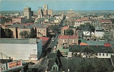 Postcard GA: Birdseye View Skyscrapers Looking Northeast, Savannah, Georgia picture