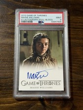 2012 Rittenhouse Game of Thrones  Maisie Williams Arya Stark Auto PSA 9 Rare GOT picture