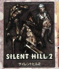 Sony PlayStation SILENT HILL 2 RARE VTG Memory Card Large Sticker OEM picture