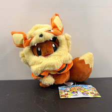 Pokémon Center Eevee Arcanine Poncho Plush Stuffed Okinawa picture