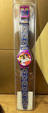 Disney Aladdin Character Wristwatch Blue Strap Purple Case Disney Franchise picture