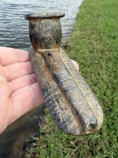 Rare Native American Steatite Platform Pipe  picture
