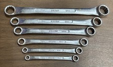 Sears Vintage (6) Pc. Metric 12 Pt. Double Box End Wrench Set - Made in Japan picture