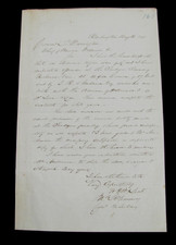 TREDEGAR IRON WORKS RICHMOND VIRGINIA CANNON INSPECTION REPORT 1848 picture