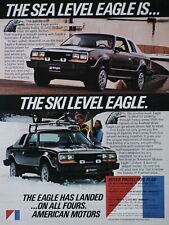 1980 AMC Eagle Vintage The Ski Eagle Original Print Ad-8.5 x 11