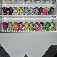 Tokidoki Neon Star Unicorno and Mermicorno Lot Of 24 Figures picture