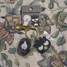 Sanrio Smiles Japan 2023 Bad Badtz Maru 2pc Keychain Bag Backpack Hanger New Tag picture