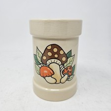 Vtg Mushroom Retro Kitchen Utensil Holder R.O.C. Taiwan picture
