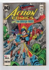 1983 DC ACTION COMICS #535, #534, #536, #537 & #538 1ST OMEGA MEN RARE AUSTRALIA picture