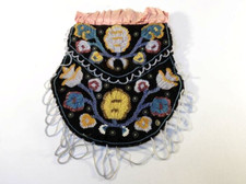 Early Iroquois Beaded Bag picture