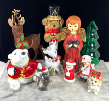 Vintage Christmas Decoration Collection - Charming Retro/MCM Mixed Lot of 10 pc picture