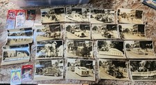 Nice Lot Of 1936 Parade Photos - Crete Illinois - Crisp B&W 4x6 Signs Vintage  picture