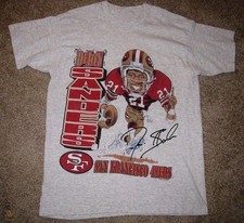 VTG Deion Sanders Cotton Sport Grey S-4XL Shirt NP191 picture