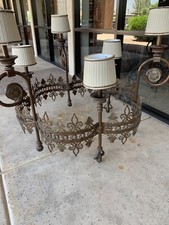 Fabulous modern, cast Bronze custom Chandelier picture