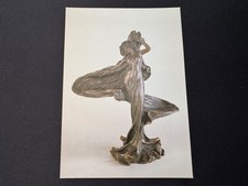Loie Fuller Art Nouveau Amphora Figure Postcard UEA Norwich Art Card Unposted picture