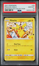 Pokémon 2021 McDonald's Collection Pikachu Holo #25/25 PSA 10 Brand New Cert picture