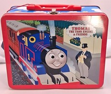 Vtg 1997 Schylling Thomas the Tank Engine & Friends Metal Lunch Box Tin picture