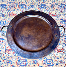 Antique Roycroft Hammered Copper Serving Tray Early Mark Arts & Crafts c1906-10 picture