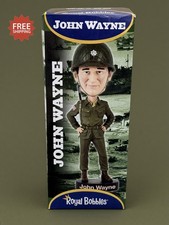 Limited Edition John Wayne WWII Bobblehead by Royal Bobbles - New In The Box picture