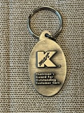 1992 Kmart - Outstanding Customer Care - Chairman Joe Antonini  Key Ring picture