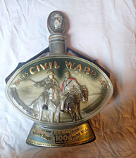 Vintage 1961 Jim Beam Civil War Centennial Decanter Regal China 145-61 picture