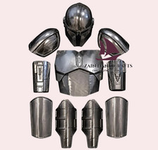 ZAIN Mandolorian Armor Handmade Beskar Steel Wearable Cosplay Costume starwar picture